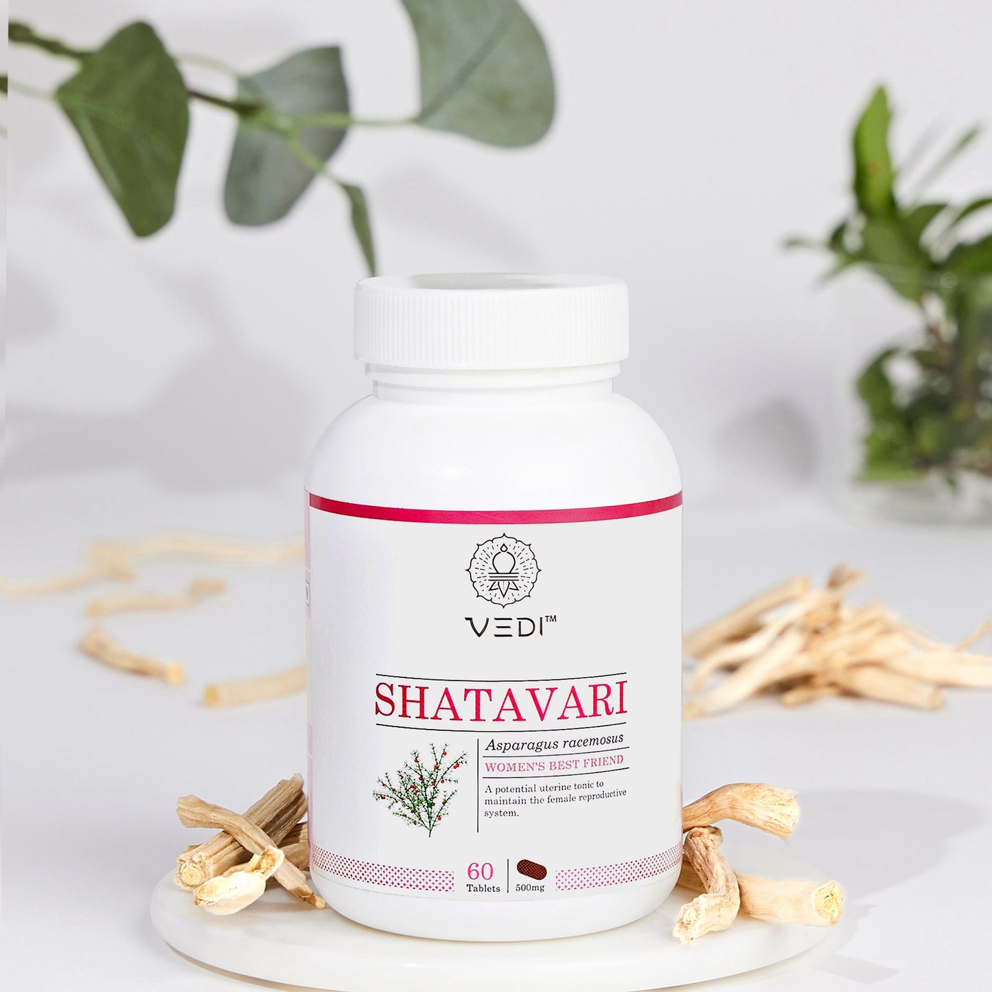 Shatavari Tablets For Healthy Functioning Of Female Reproductive System| 60 Tablets