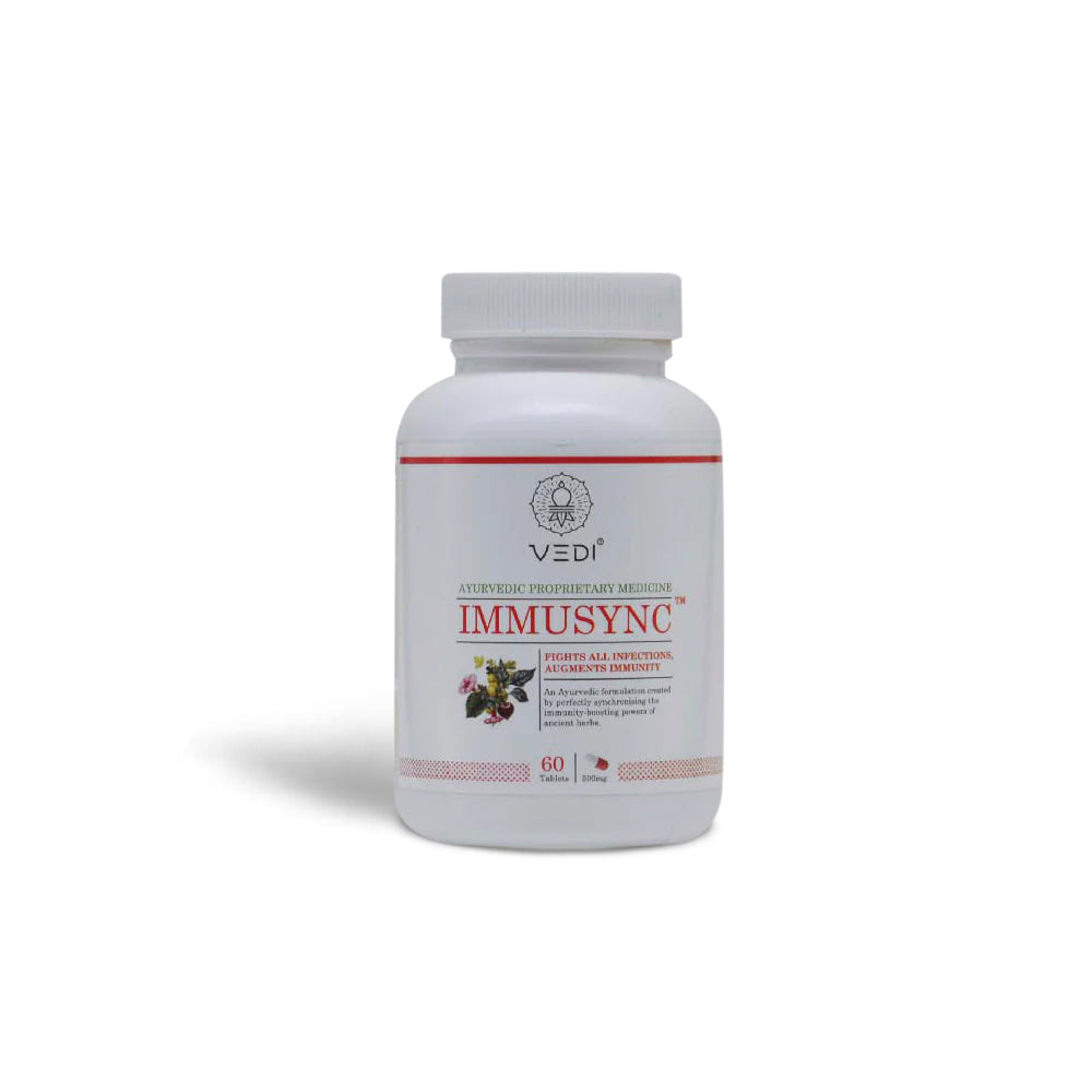 IMMUSYNC™ - Enhances Immunity with Natural Ingredients like Ginger, Neem, and Haritaki